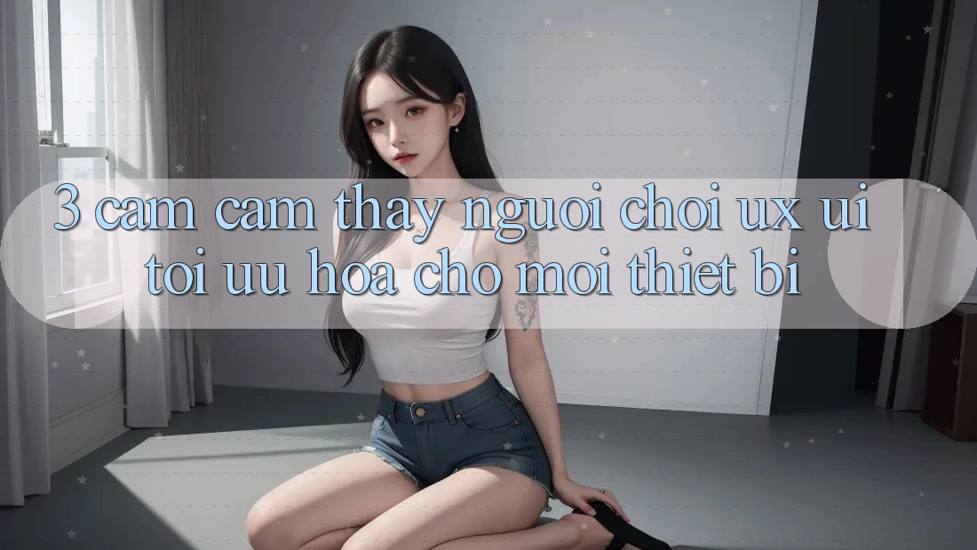 3. Cảm cảm thấy Người chơi (UX/UI): Tối Ưu Hóa Cho Mọi Thiết Bị 3. Cảm cảm thấy Người chơi (UX/UI): Tối Ưu Hóa Cho Mọi Thiết Bị