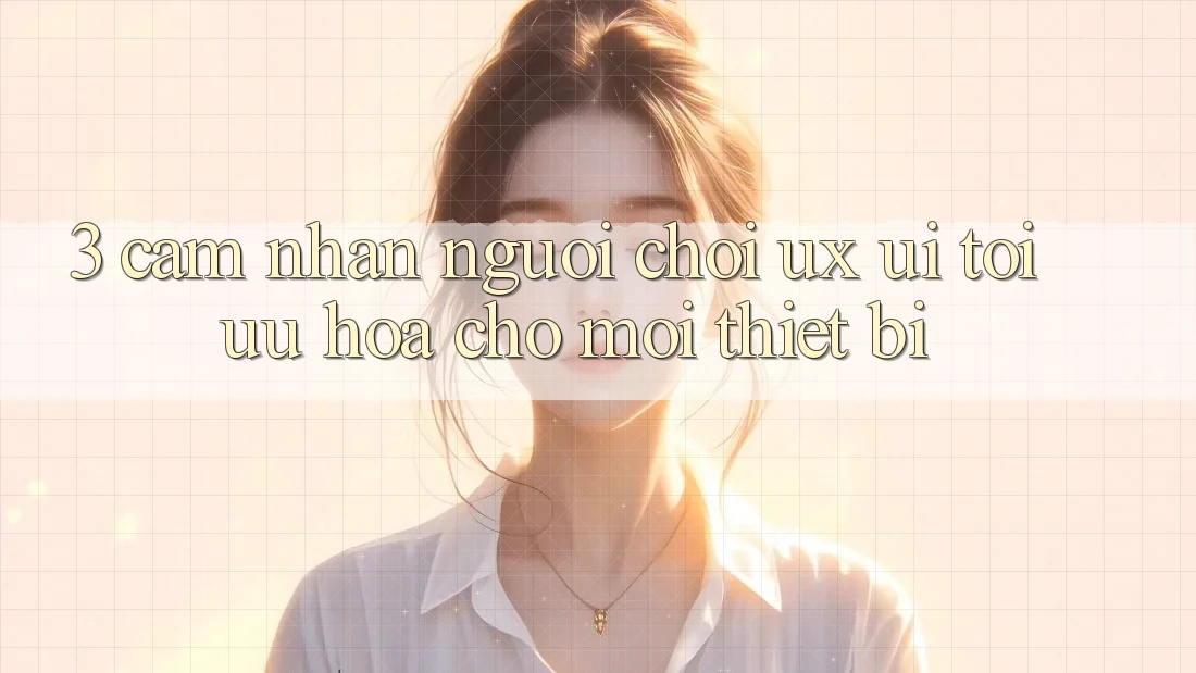 3. Cảm nhận Người chơi (UX/UI): Tối Ưu Hóa Cho Mọi Thiết Bị 3. Cảm nhận Người chơi (UX/UI): Tối Ưu Hóa Cho Mọi Thiết Bị