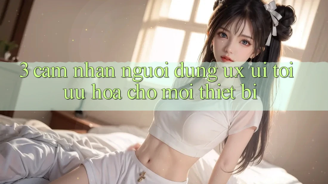 3. Cảm nhận Người Dùng (UX/UI): Tối Ưu Hóa Cho Mọi Thiết Bị 3. Cảm nhận Người Dùng (UX/UI): Tối Ưu Hóa Cho Mọi Thiết Bị