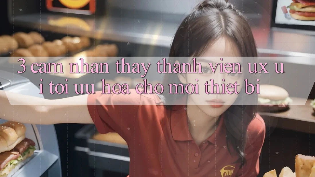 3. Cảm nhận thấy Thành viên (UX/UI): Tối Ưu Hóa Cho Mọi Thiết Bị