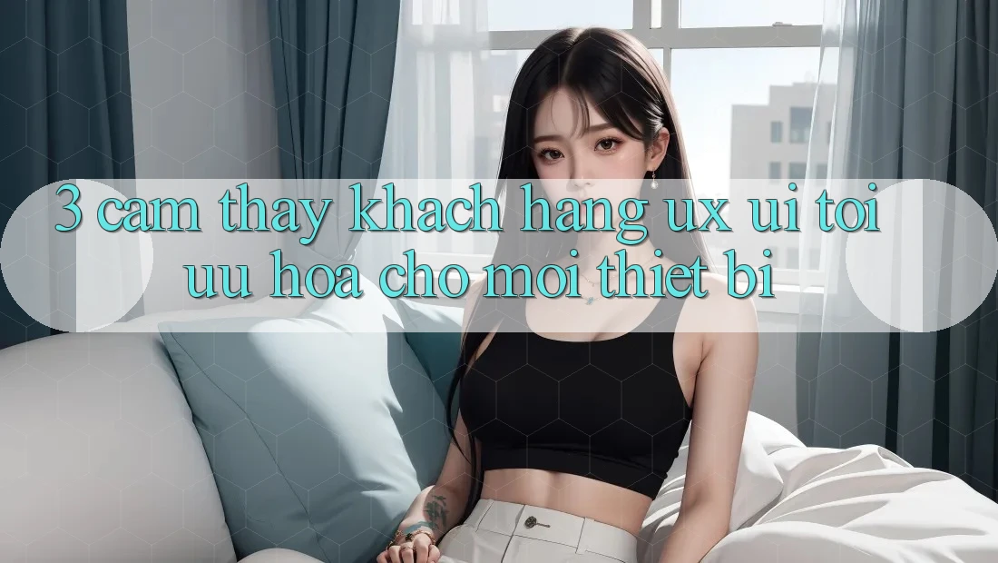 3. Cảm thấy Khách hàng (UX/UI): Tối Ưu Hóa Cho Mọi Thiết Bị