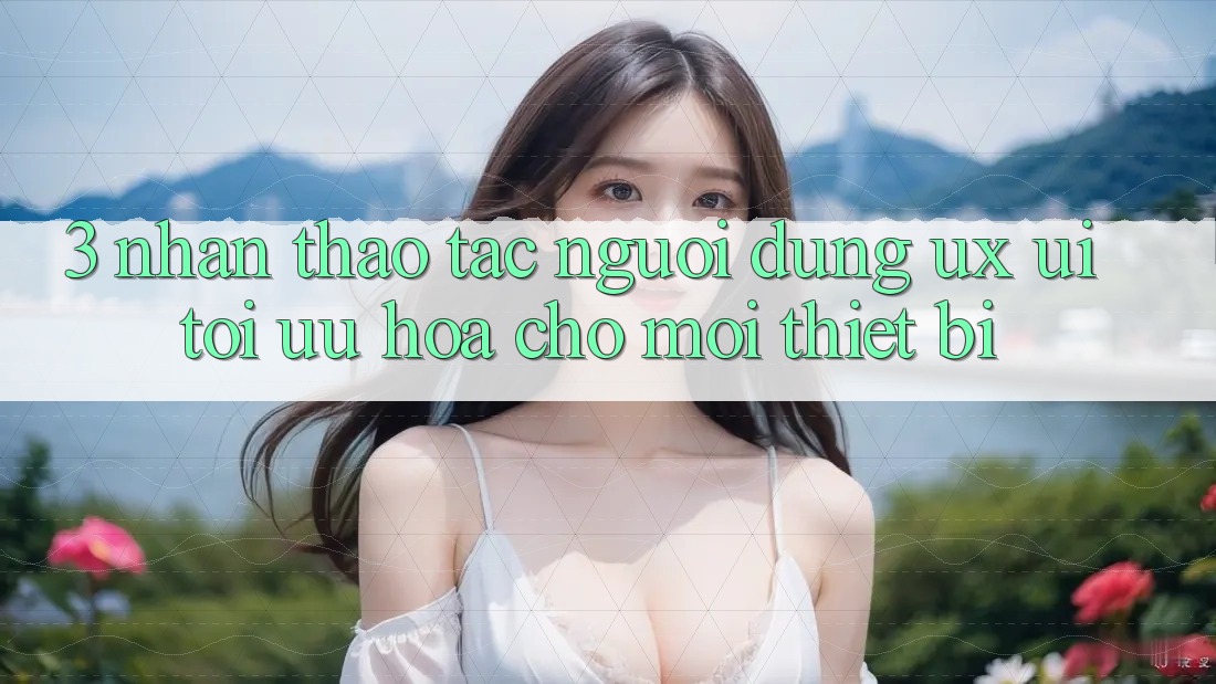 3. Nhận thao tác Người Dùng (UX/UI): Tối Ưu Hóa Cho Mọi Thiết Bị 3. Nhận thao tác Người Dùng (UX/UI): Tối Ưu Hóa Cho Mọi Thiết Bị