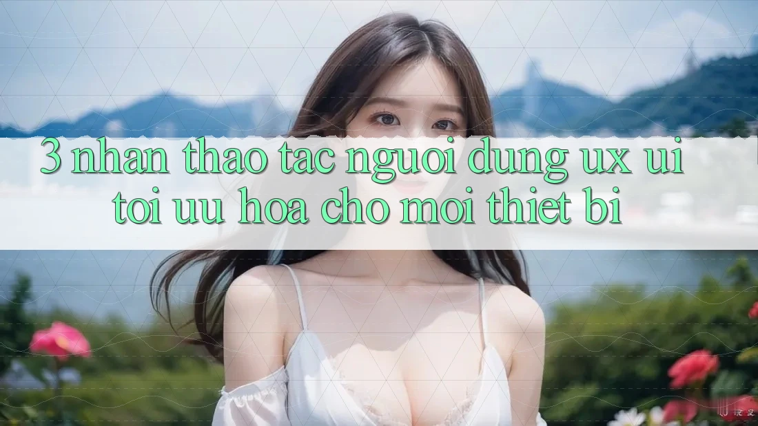 3. Nhận thao tác Người Dùng (UX/UI): Tối Ưu Hóa Cho Mọi Thiết Bị