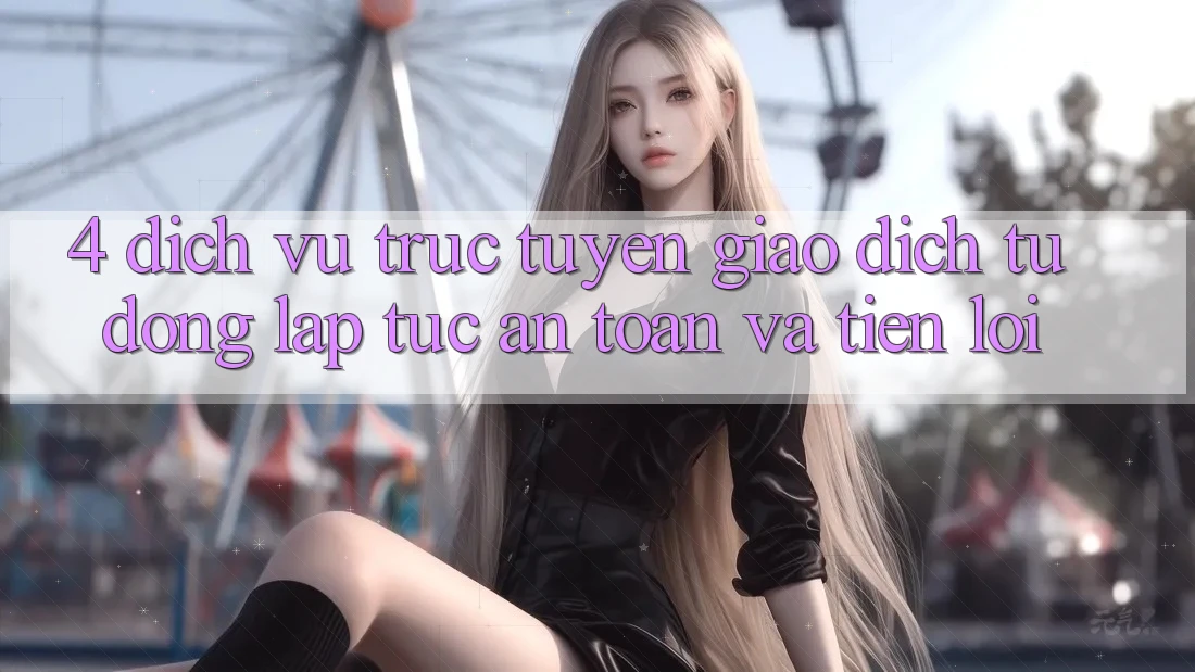 4. Dịch vụ trực tuyến Giao dịch Tự Động: Lập tức, An Toàn Và Tiện Lợi