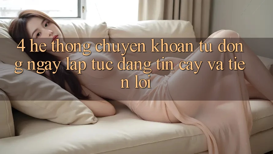 4. Hệ Thống Chuyển khoản Tự Động: Ngay lập tức, Đáng tin cậy Và Tiện Lợi 4. Hệ Thống Chuyển khoản Tự Động: Ngay lập tức, Đáng tin cậy Và Tiện Lợi