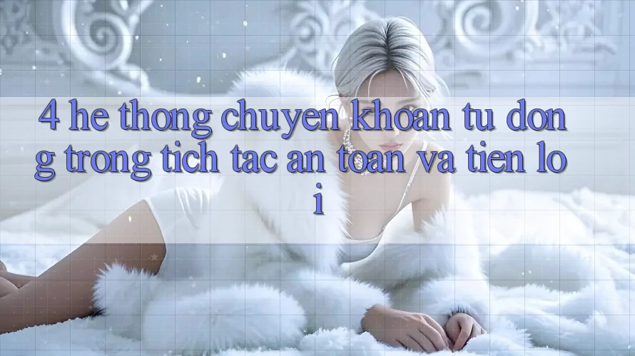 4. Hệ Thống Chuyển khoản Tự Động: Trong tích tắc, An toàn Và Tiện Lợi 4. Hệ Thống Chuyển khoản Tự Động: Trong tích tắc, An toàn Và Tiện Lợi