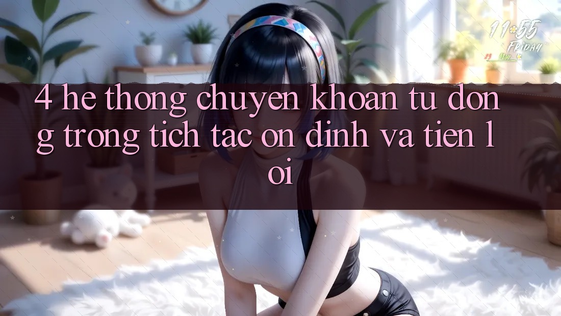4. Hệ Thống Chuyển khoản Tự Động: Trong tích tắc, Ổn định Và Tiện Lợi