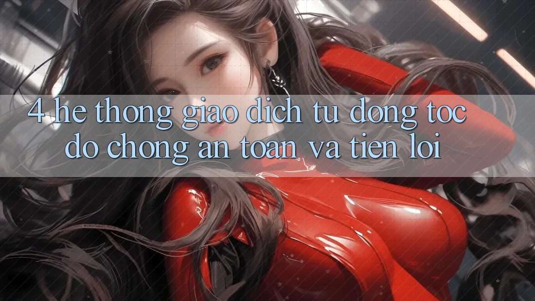 4. Hệ thống Giao dịch Tự Động: Tốc độ Chóng, An Toàn Và Tiện Lợi