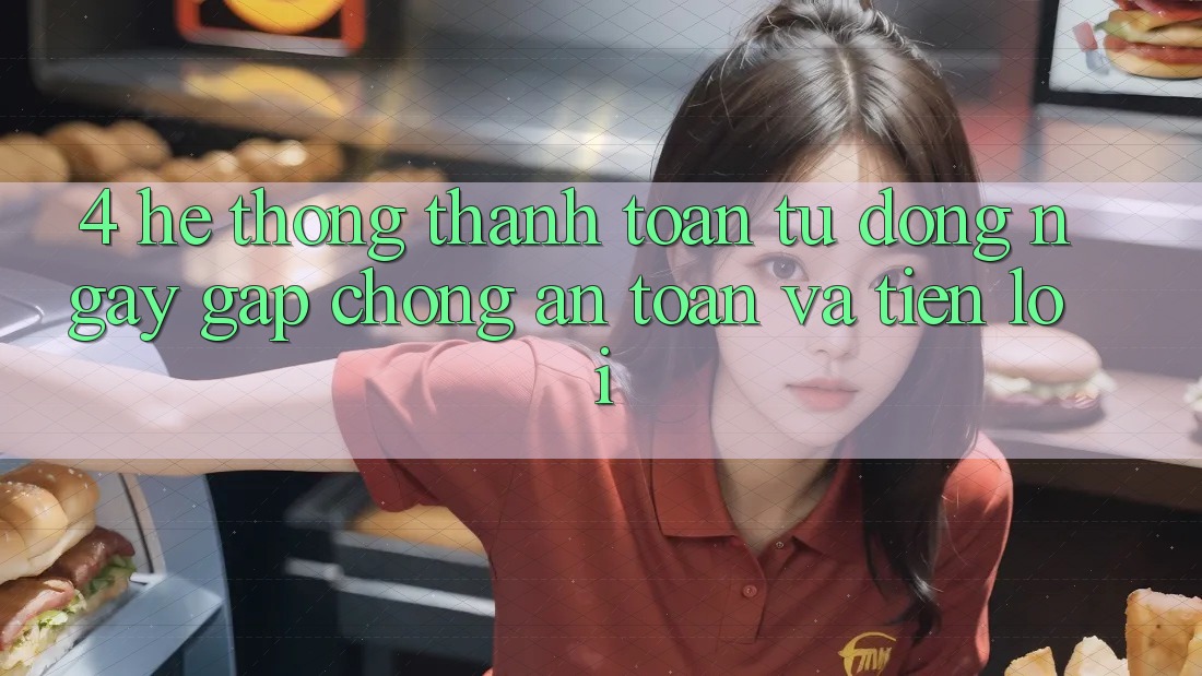 4. Hệ Thống Thanh Toán Tự Động: Ngay gấp chóng, An Toàn Và Tiện Lợi 4. Hệ Thống Thanh Toán Tự Động: Ngay gấp chóng, An Toàn Và Tiện Lợi