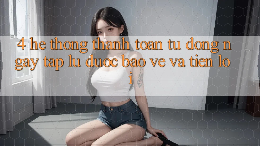 4. Hệ Thống Thanh Toán Tự Động: Ngay tắp lự, Được bảo vệ Và Tiện Lợi 4. Hệ Thống Thanh Toán Tự Động: Ngay tắp lự, Được bảo vệ Và Tiện Lợi