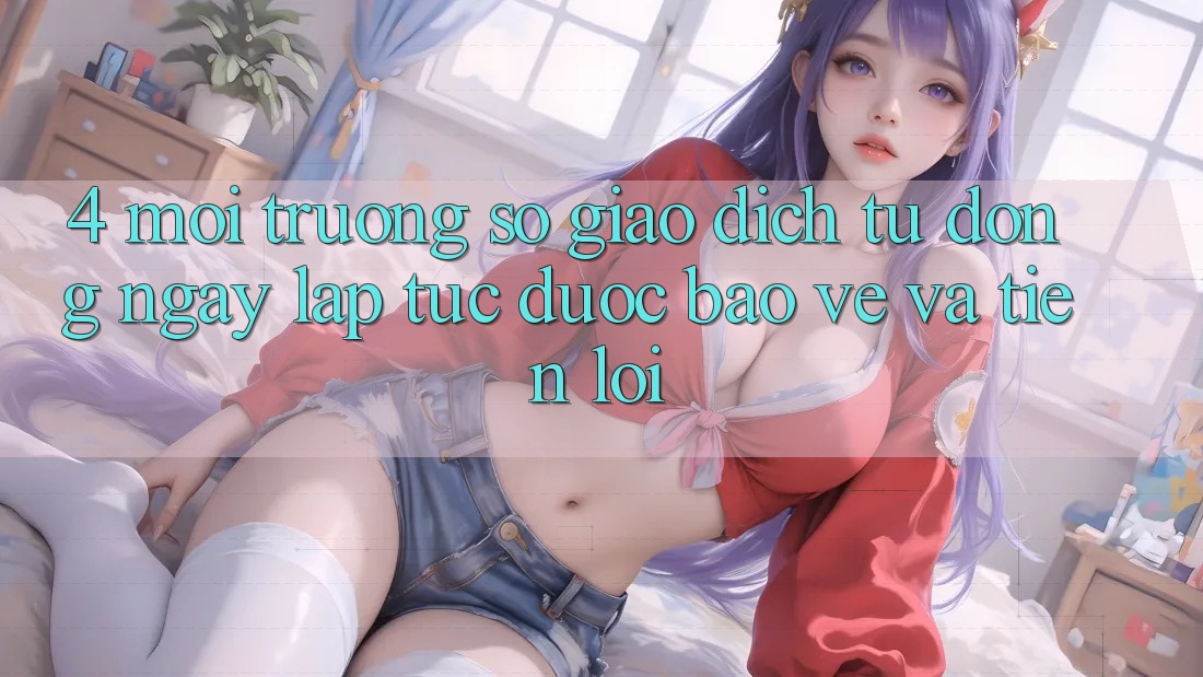 4. Môi trường số Giao dịch Tự Động: Ngay lập tức, Được bảo vệ Và Tiện Lợi 4. Môi trường số Giao dịch Tự Động: Ngay lập tức, Được bảo vệ Và Tiện Lợi