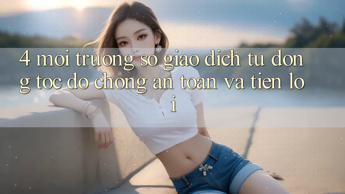4. Môi trường số Giao dịch Tự Động: Tốc độ Chóng, An Toàn Và Tiện Lợi 4. Môi trường số Giao dịch Tự Động: Tốc độ Chóng, An Toàn Và Tiện Lợi
