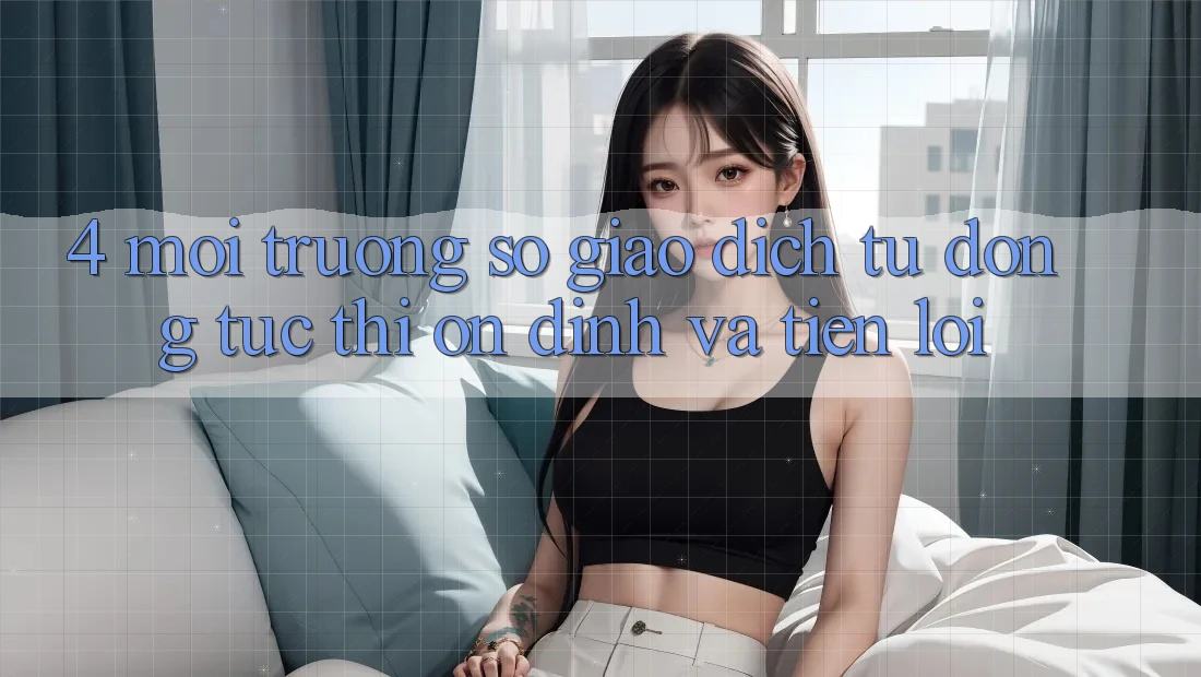 4. Môi trường số Giao dịch Tự Động: Tức thì, Ổn định Và Tiện Lợi 4. Môi trường số Giao dịch Tự Động: Tức thì, Ổn định Và Tiện Lợi
