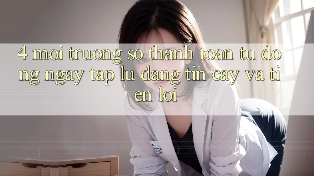 4. Môi trường số Thanh Toán Tự Động: Ngay tắp lự, Đáng tin cậy Và Tiện Lợi 4. Môi trường số Thanh Toán Tự Động: Ngay tắp lự, Đáng tin cậy Và Tiện Lợi