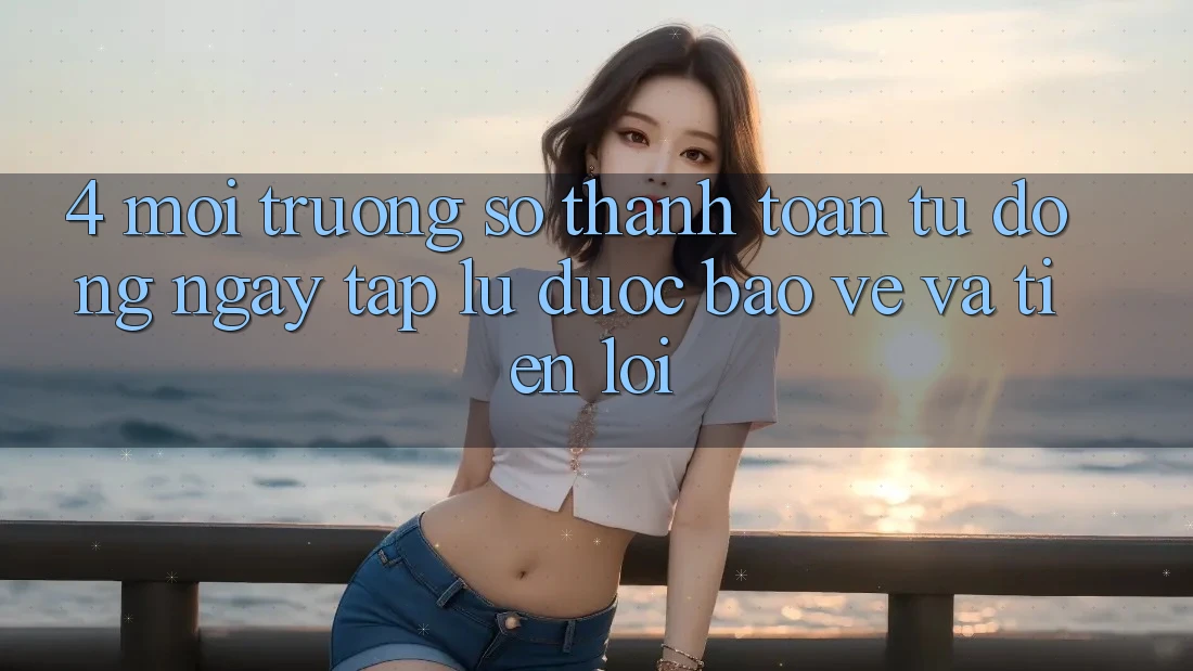 4. Môi trường số Thanh Toán Tự Động: Ngay tắp lự, Được bảo vệ Và Tiện Lợi