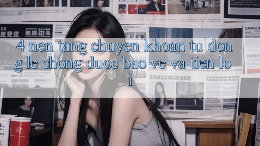 4. Nền tảng Chuyển khoản Tự Động: Lẹ Chóng, Được bảo vệ Và Tiện Lợi
