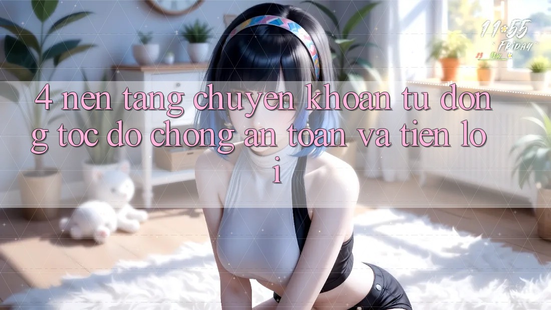 4. Nền tảng Chuyển khoản Tự Động: Tốc độ Chóng, An Toàn Và Tiện Lợi 4. Nền tảng Chuyển khoản Tự Động: Tốc độ Chóng, An Toàn Và Tiện Lợi