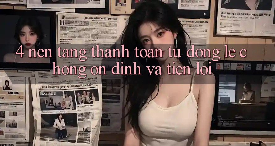 4. Nền tảng Thanh toán Tự Động: Lẹ Chóng, Ổn định Và Tiện Lợi