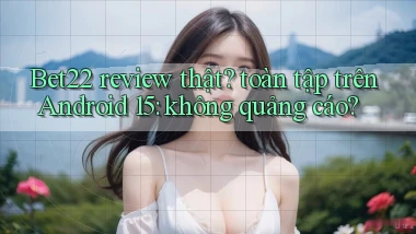 Bet22 review thật toàn tập trên Android 15 không quảng cáo