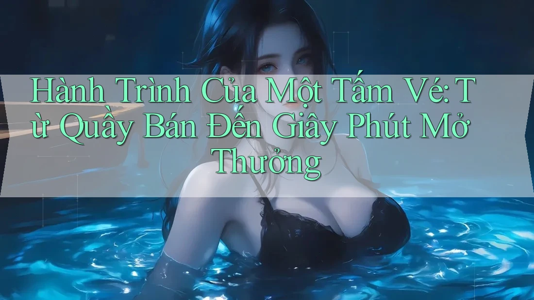 Hành Trình Của Một Tấm Vé: Từ Quầy Bán Đến Giây Phút Mở Thưởng Hành Trình Của Một Tấm Vé: Từ Quầy Bán Đến Giây Phút Mở Thưởng