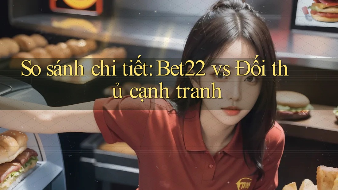 So sánh chi tiết: Bet22 vs Đối thủ cạnh tranh So sánh chi tiết: Bet22 vs Đối thủ cạnh tranh