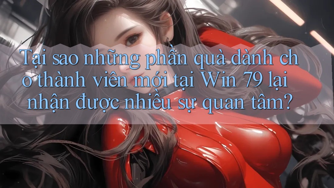 Tại sao những phần quà dành cho thành viên mới tại Win 79 lại nhận được nhiều sự quan tâm?