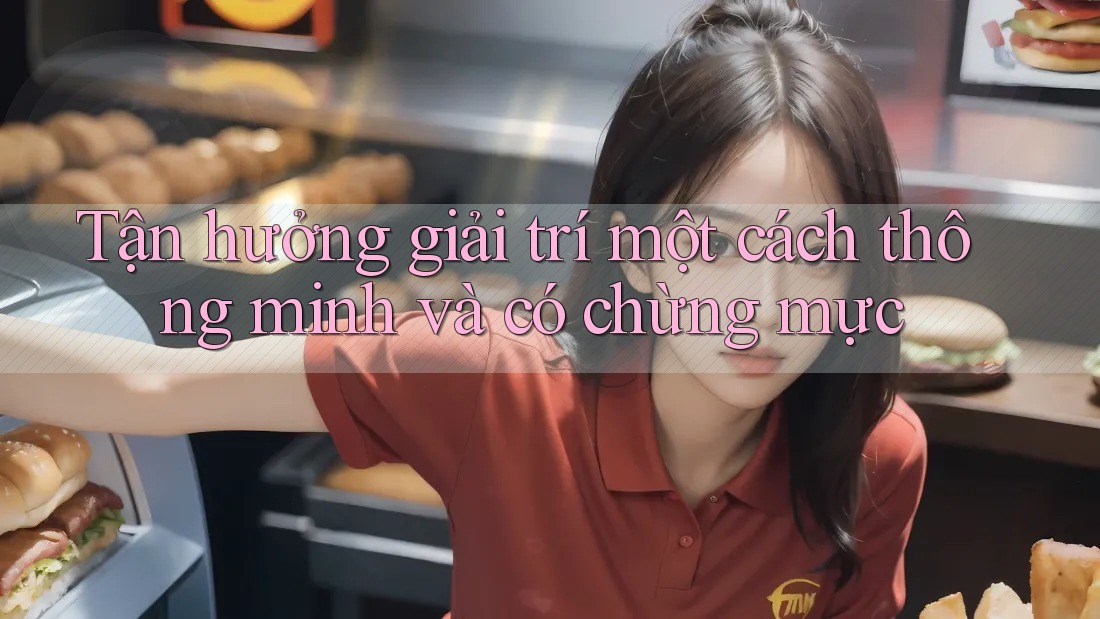 Tận hưởng giải trí một cách thông minh và có chừng mực