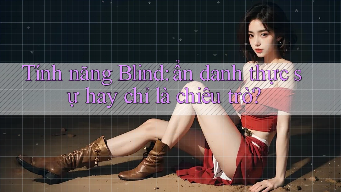 Tính năng Blind: ẩn danh thực sự hay chỉ là chiêu trò?