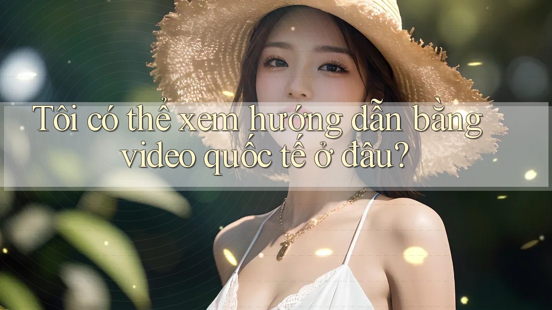 Tôi có thể xem hướng dẫn bằng video quốc tế ở đâu? Tôi có thể xem hướng dẫn bằng video quốc tế ở đâu?