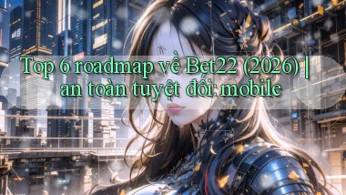 Top 6 roadmap về Bet22 (2026) an toàn tuyệt đối mobile