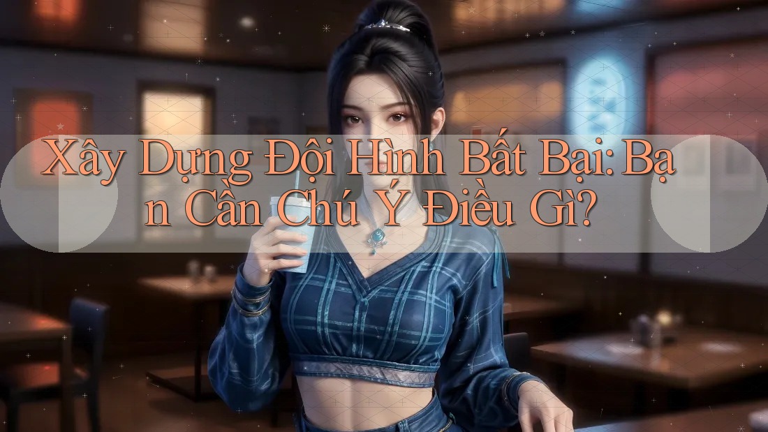 Xây Dựng Đội Hình Bất Bại: Bạn Cần Chú Ý Điều Gì? Xây Dựng Đội Hình Bất Bại: Bạn Cần Chú Ý Điều Gì?